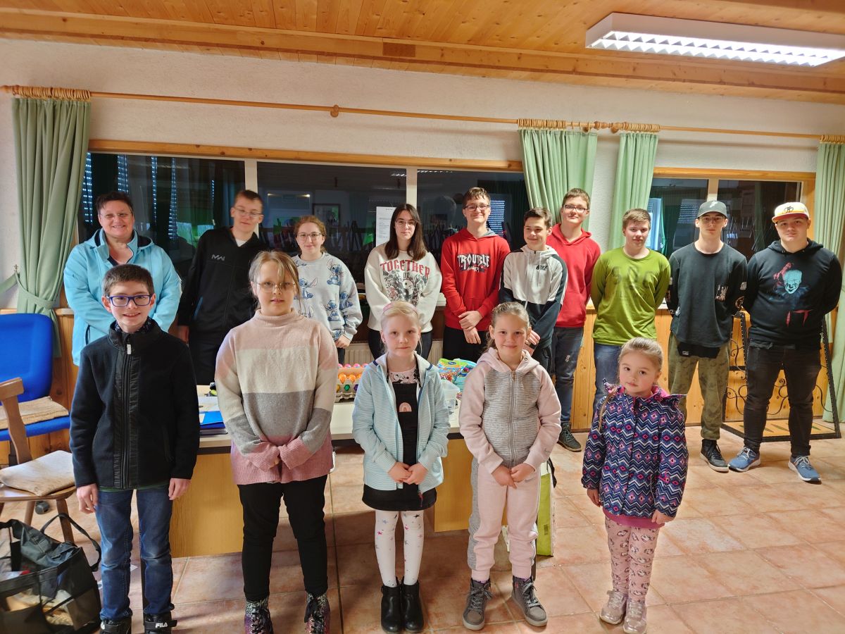Ostereierschießen der Jugend